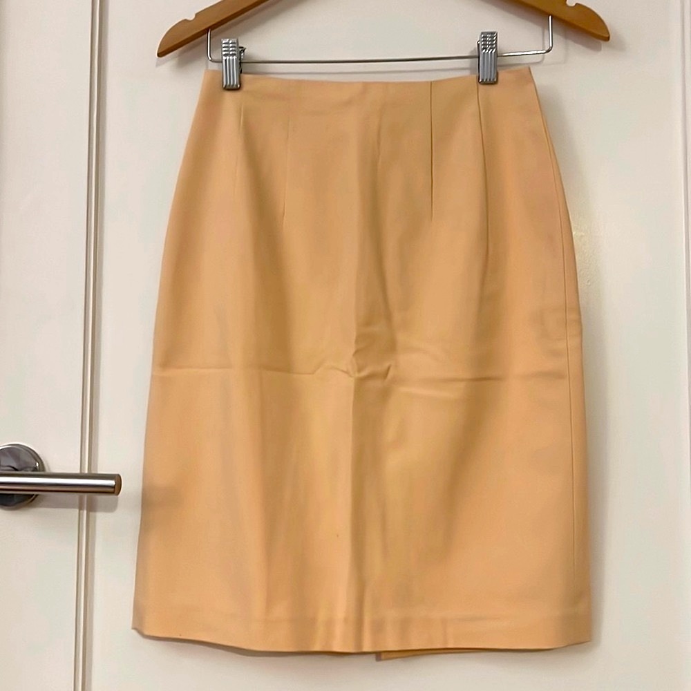 Club Monaco Peach Pencil Skirt